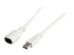 EXTENSION CABLE - M/F - 6 FT MINI DISPLAYPORT VIDEO IN