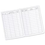 Guildhall Vehicle Mileage Log Book 60 Pages Black