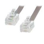 StarTech.com 25 ft RJ11 Telephone Modem Cable 7.6 m