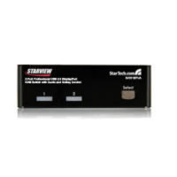 StarTech.com 2 Port Professional USB DisplayPort KVM Switch with Audio