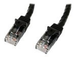 7m Black Gigabit Snagless RJ45 UTP Cat6 Patch Cable - 7 m Patch Cord