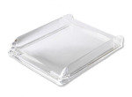 REXEL NIMBUS ACRYLIC LETTER TRAY CLEAR