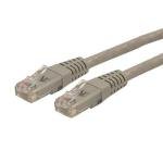 Startech Cat 6 Gray Molded Rj45 Utp Gigabit Cat6 Patch Cable - Patch Cord (3m)