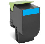 Lexmark 802HC High Yield Cyan Toner Cartridge