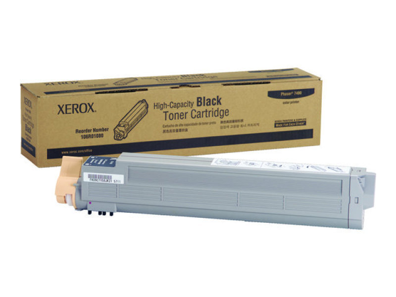 Xerox Phaser 7400 Black Toner Cartridge - 15000 pages