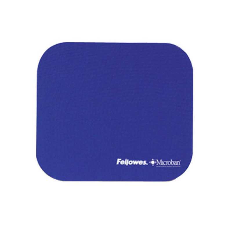 Fellowes Mouse Pad With Microban Protection Navy Blue Ebuyer Com