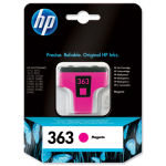 HP 363 Magenta Original Ink Cartridge - Standard Yield 370 Pages - C8772EE