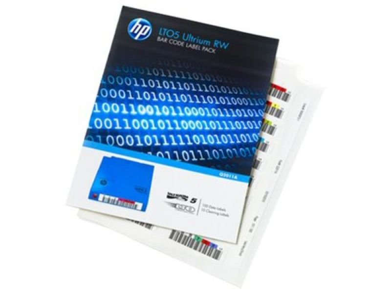 HP LTO-5 Ultrium RW Bar Code Label Pack