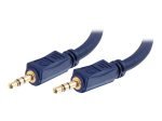 C2G, Velocity 3.5mm Stereo Audio Cable M/M, 0.5m