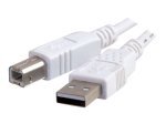 C2G 2M USB 2.0 A/B Cable White