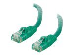 C2G, Cat5E 350MHz Snagless Patch Cable Green, 1m