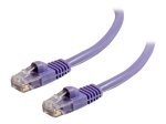 C2G, Cat5e 350MHz Snagless Patch Cable Purple, 1.5m