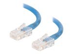 C2G, ASSEMBLED BLUE CAT5E PVC UTP PATCH, 0.5m