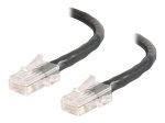 C2G, ASSEMBLED BLACK CAT5E PVC UTP PATCH, 0.5m