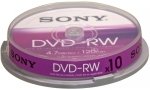 Sony 2x DVD-RW 4.7GB 10 Pack Spindle