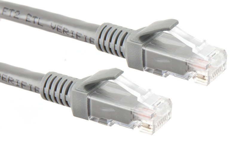 Xenta Cat6 Snagless UTP Patch Cable (Grey) 1m