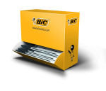Bic Cristal Medium Ballpoint Black Pen (Pack of 100)