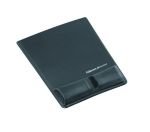 Fellowes Health-V Fabrik Mouse Pad Wrist Rest - Graphite