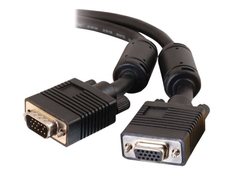 C2G, Pro Series HD15 M/F UXGA Monitor Extension Cable, 3m | Ebuyer.com