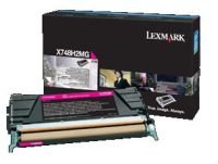 Lexmark X748H3MG Magenta High Yield Toner Cartridge
