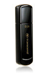 Transcend Jetflash 350 (8GB) USB 2.0 Flash Drive (black)