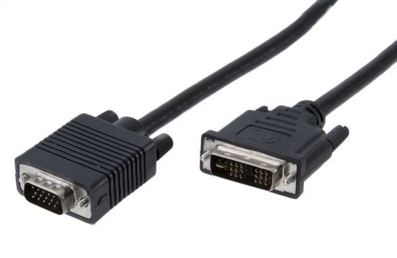 Xenta DVI-I To VGA Monitor Cable - 2 Metre