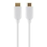 Belkin HDMI M/M cable 1m White gold connectors