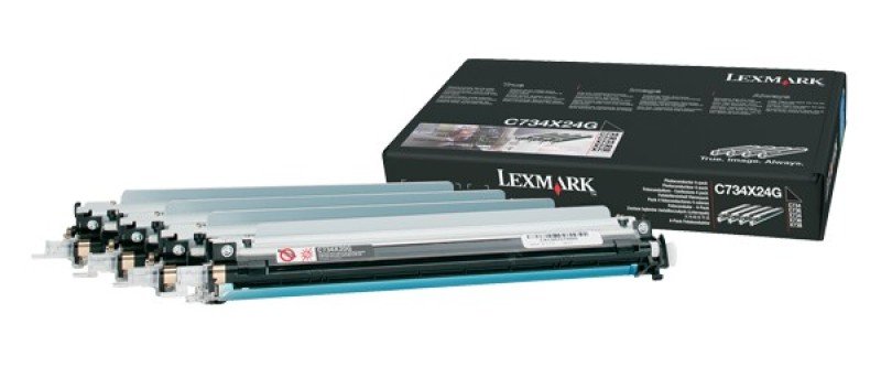 Lexmark 0C734X24G Photoconductor Unit 4 Pack