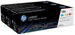 HP 128A Tri-Pack Toner Cartridge - CF371AM