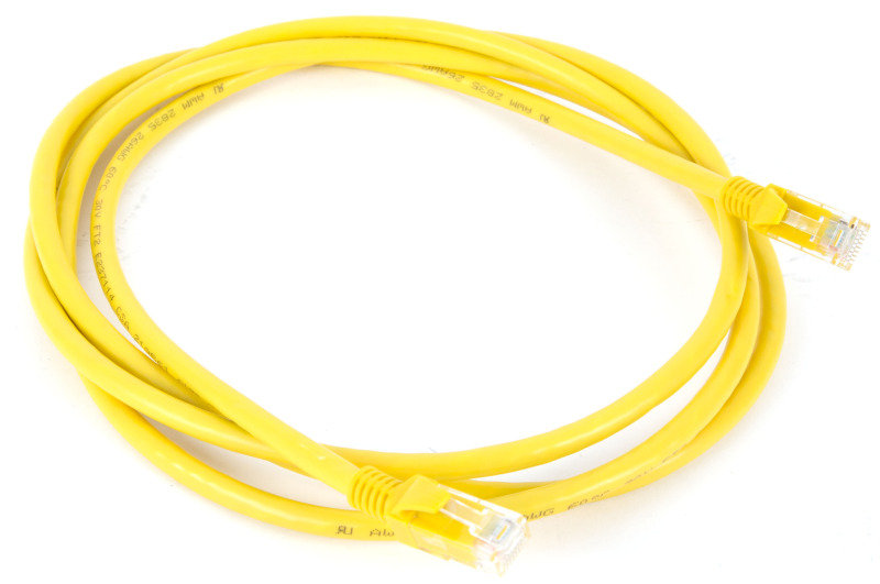 Xenta Cat6 Cable Snagless UTP Patch (Yellow) 0.5m