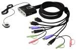ATEN CS692 - KVM / audio switch - USB - 2 x KVM / audio - 1 local user