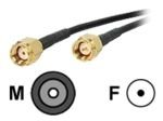 StarTech.com 10 ft RP-SMA to SMA Wireless Antenna Adapter Cable - M/F