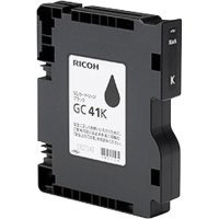 Ricoh GC41k Geljet High Yield Black Inkjet Cartridges - 2,500 yield