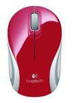 Logitech M187 Red Wireless Mini Mouse