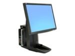 Ergotron Neo-flex All-in-one Sc Lift Stand, Secure Clamp Stand For Lcd Display / Cpu Black Screen Size: Up To 24 Mounting Interface: 100 X 100 Mm, 75 X 75 Mm