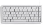Light Grey (white) Compact Keyboard Usb & Ps2 Combo Lasered Keycaps