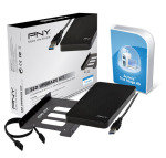 Pny Ssd Upgrade Kit Consisting Of 2.5'' Usb 3.0 External Enclosure , 2.5 '' To 3.5'' Bay,screws,screwdriver,sata Iii Data Cable