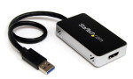 StarTech.com USB 3.0 to HDMI Adapter - 1080p - Dual Monitor External Video Card