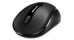 Microsoft Black Wireless Mobile Mouse 4000 - Bluetrack 2.4Ghz - USB