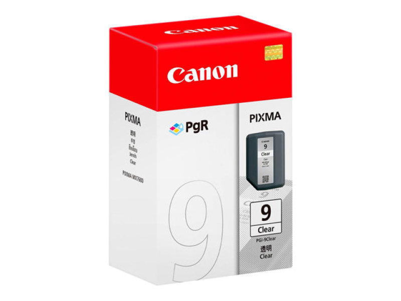 Canon PGI-9Clear Clear Inkjet Cartridge (Capacity: 19ml)