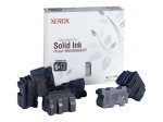 Xerox 108R00749 Black Solid Inks - 6 Pack