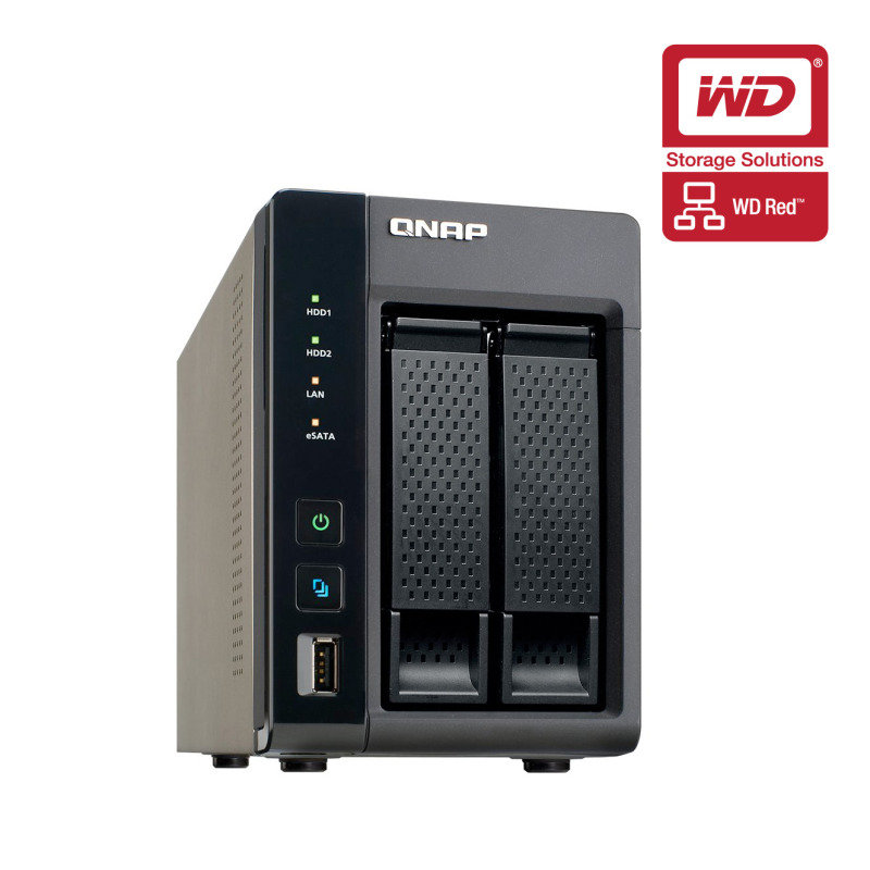 QNAP TS-231+ (WD Red HDD 3TB付)の+urbandrive.co.ke