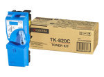 Kyocera TK-820C Cyan Laser Toner Cartridge