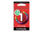 Lexmark Inkjet Cartridge No1 Colour