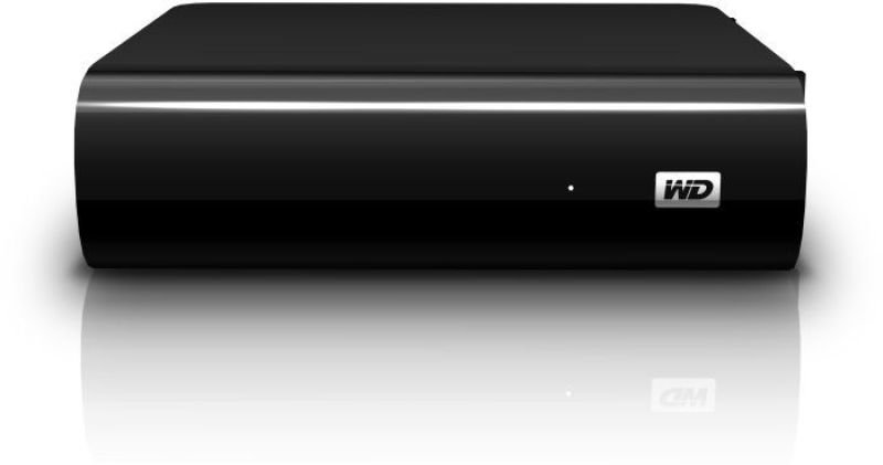 WD My Book AV-TV 2TB USB 3.0 Desktop External Hard Drive Black