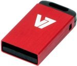 8GB V7 USB 2.0 Nano Flash Drive (Red)
