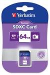 Verbatim Premium Class 10 UHS-I MicroSDXC Card 64GB With Adapter
