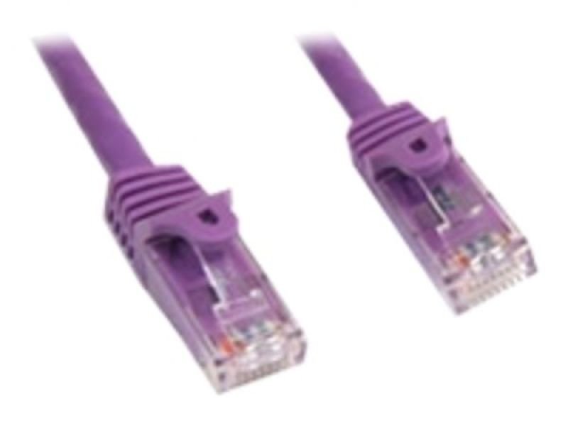 StarTech.com Snagless Cat6 UTP Patch Cable 30.5m Purple