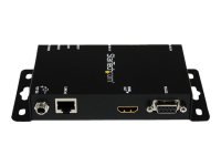 StarTech.com HDMI over Cat5 Video Extender with RS232 and IR Control - 100m (330 ft) -HDMI to Cat5 Extender Kit