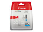 Canon CLI-551C XL Cyan Ink Cartridge - 665 Pages - 6444B001